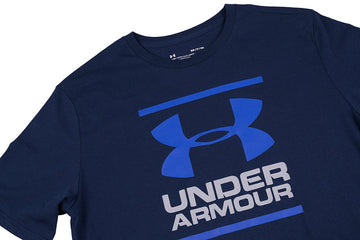 Camiseta Hombre Under Armour GL Foundation Manga Corta - 1326849-408 - azul oscuro - depor8